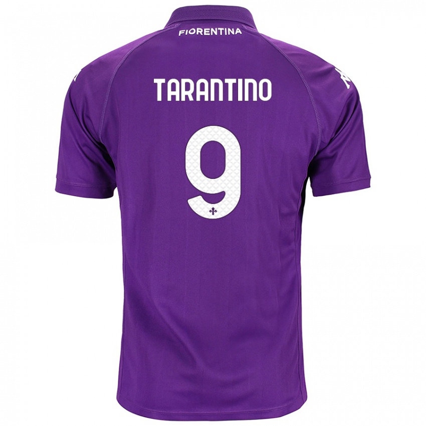 Criança Camisola Jacopo Tarantino #9 Roxo Principal 2024/25 Camisa Brasil