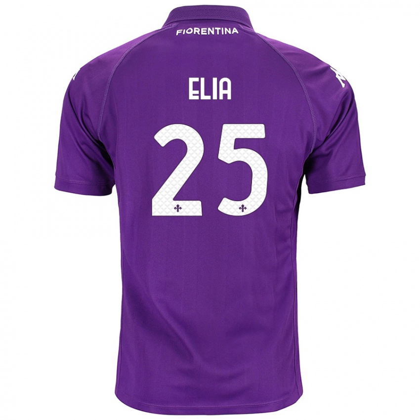 Criança Camisola Mirko Elia #25 Roxo Principal 2024/25 Camisa Brasil