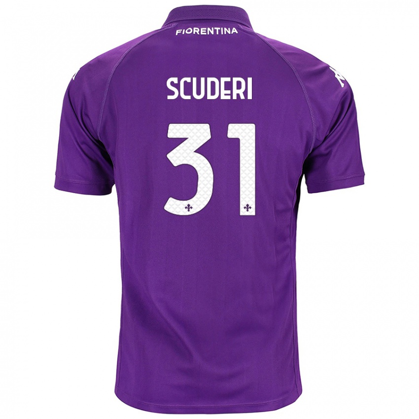 Criança Camisola Giulio Scuderi #31 Roxo Principal 2024/25 Camisa Brasil