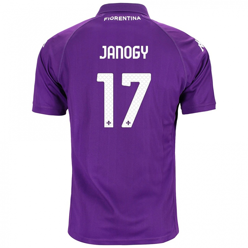 Criança Camisola Madelen Janogy #17 Roxo Principal 2024/25 Camisa Brasil