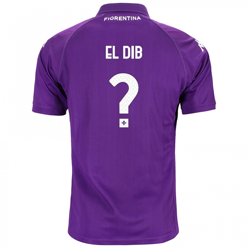 Criança Camisola Karim El Dib #0 Roxo Principal 2024/25 Camisa Brasil