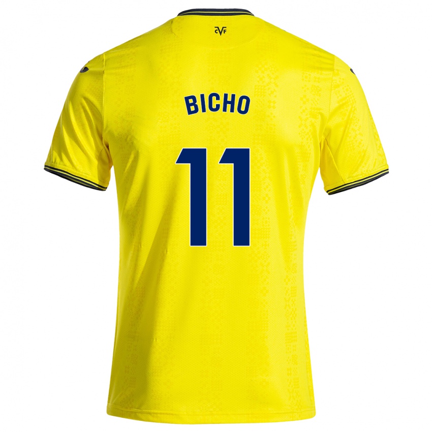 Criança Camisola Bicho #11 Preto Amarelo Principal 2024/25 Camisa Brasil