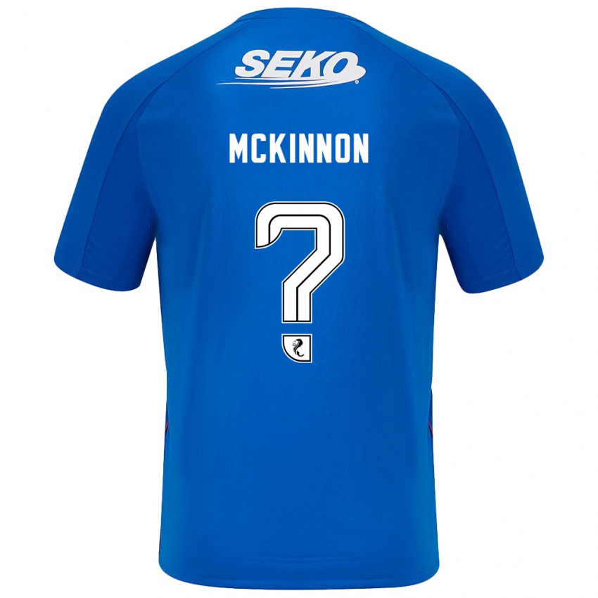 Criança Camisola Cole Mckinnon #0 Azul Escuro Principal 2024/25 Camisa Brasil