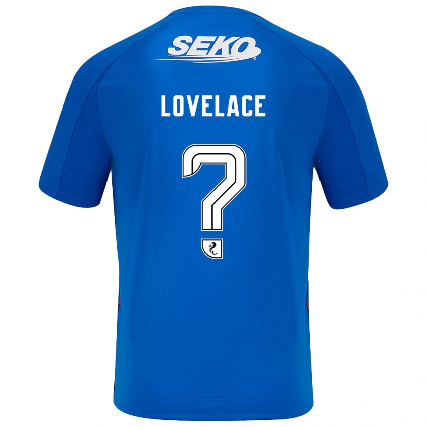 Criança Camisola Zak Lovelace #0 Azul Escuro Principal 2024/25 Camisa Brasil