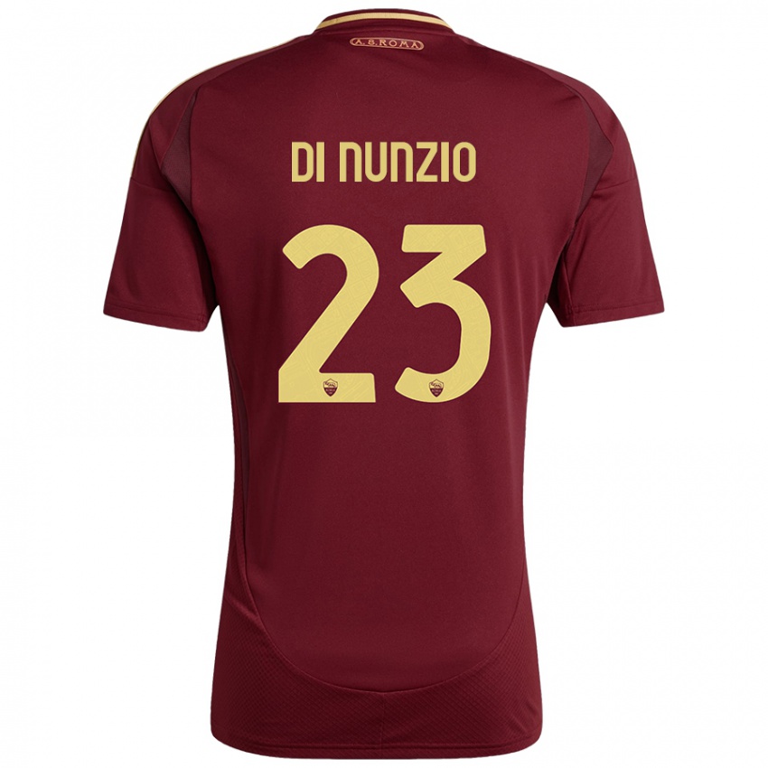 Criança Camisola Alessandro Di Nunzio #23 Ouro Castanho Vermelho Principal 2024/25 Camisa Brasil