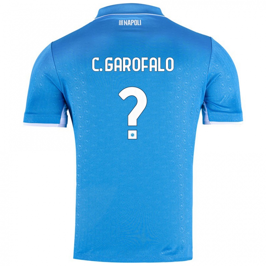 Criança Camisola Christian Garofalo #0 Celeiro Azul Principal 2024/25 Camisa Brasil