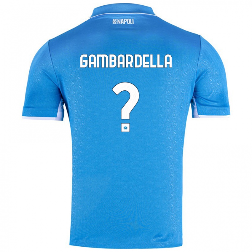 Criança Camisola Vittorio Gambardella #0 Celeiro Azul Principal 2024/25 Camisa Brasil