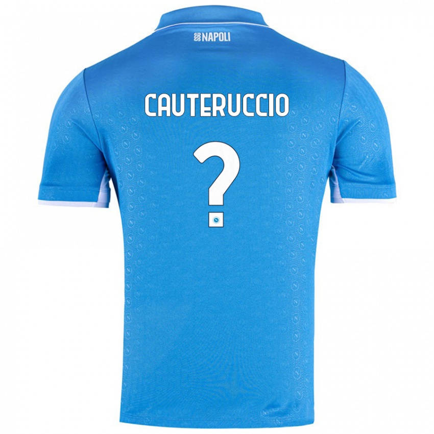 Criança Camisola Walter Cauteruccio #0 Celeiro Azul Principal 2024/25 Camisa Brasil