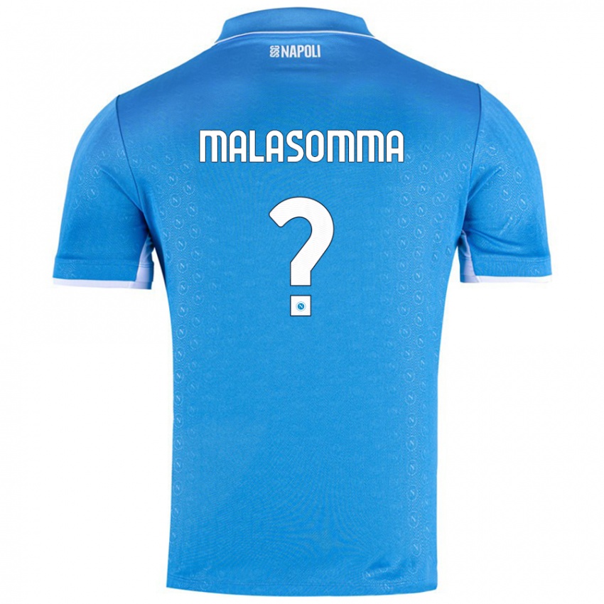 Criança Camisola Matteo Malasomma #0 Celeiro Azul Principal 2024/25 Camisa Brasil