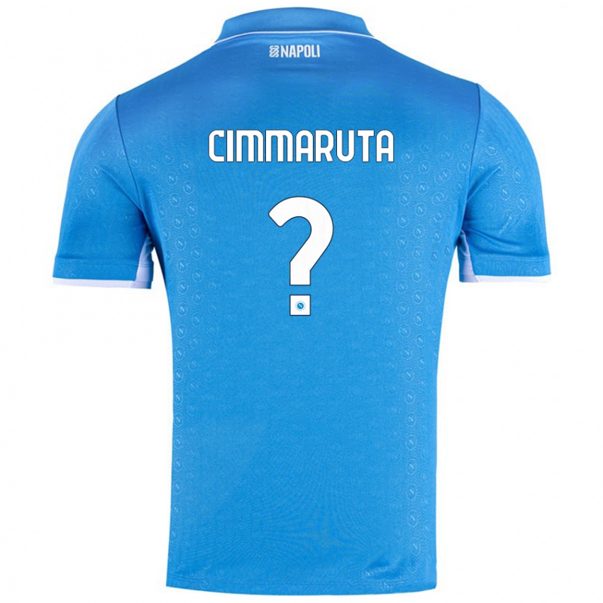 Criança Camisola Antonio Cimmaruta #0 Celeiro Azul Principal 2024/25 Camisa Brasil