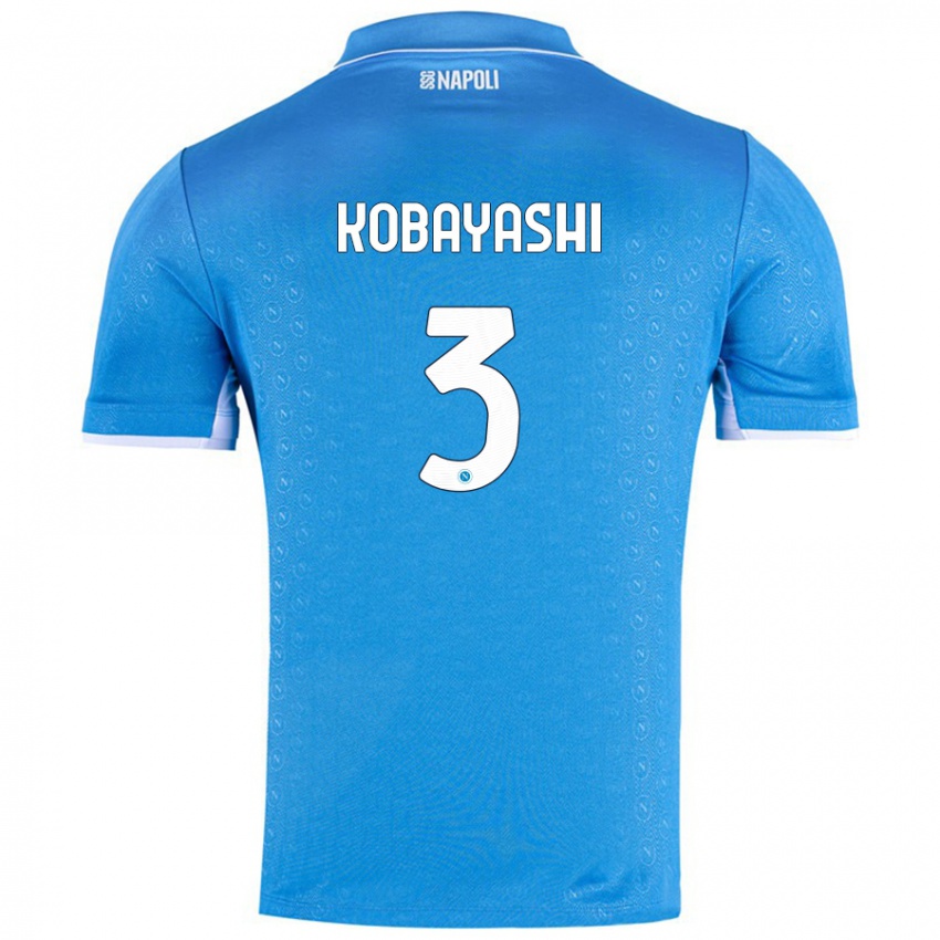 Criança Camisola Miharu Kobayashi #3 Celeiro Azul Principal 2024/25 Camisa Brasil