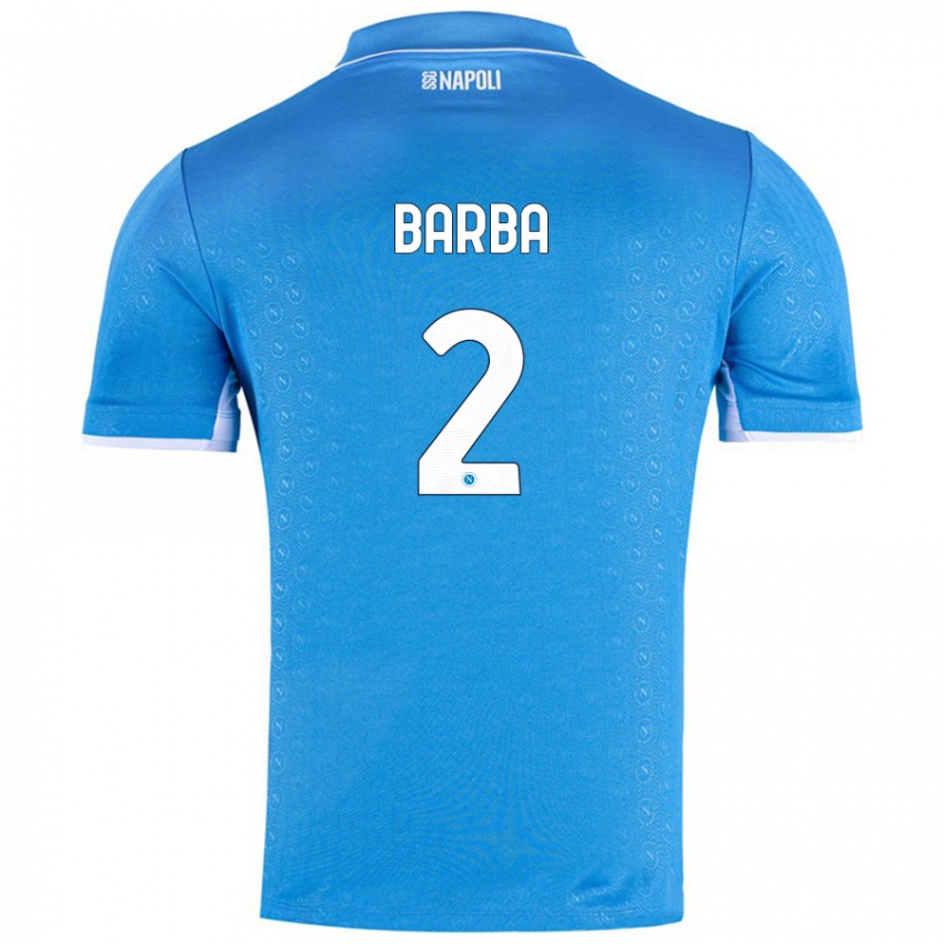 Criança Camisola Benedetto Barba #2 Celeiro Azul Principal 2024/25 Camisa Brasil