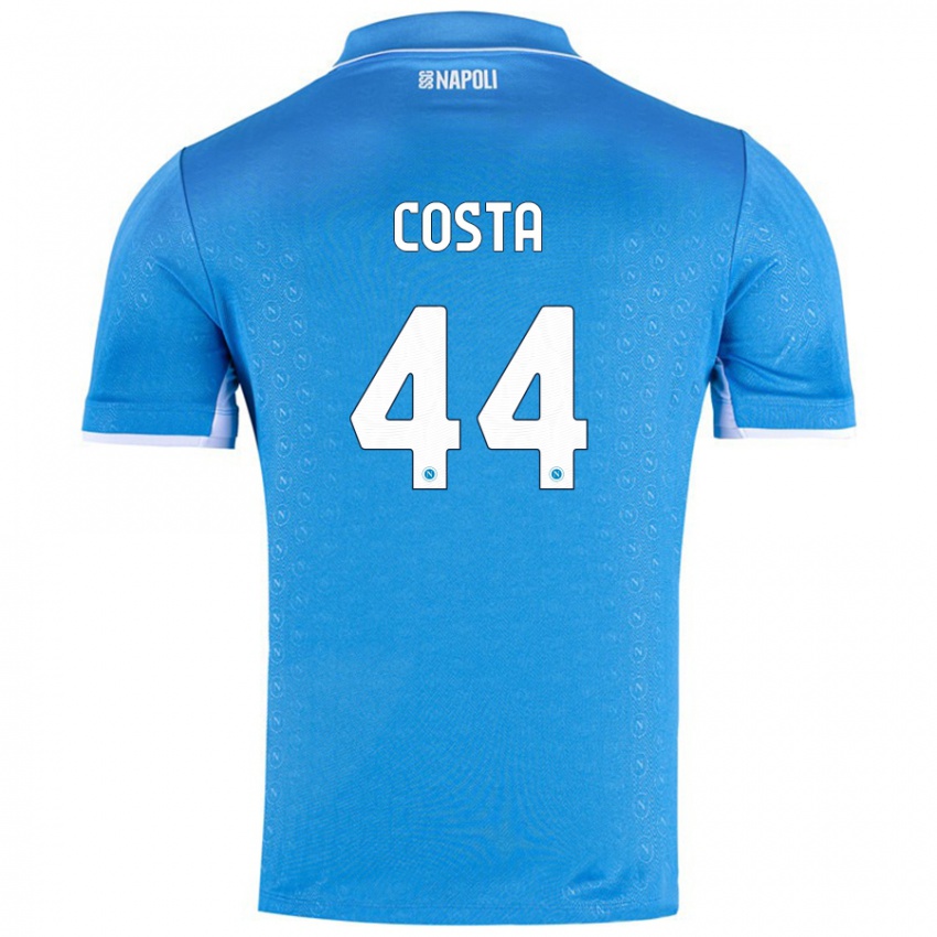 Criança Camisola Filippo Costa #44 Celeiro Azul Principal 2024/25 Camisa Brasil