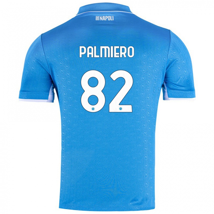 Criança Camisola Luca Palmiero #82 Celeiro Azul Principal 2024/25 Camisa Brasil