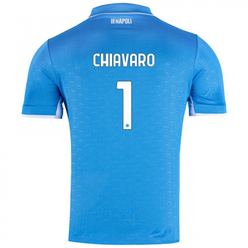 Criança Camisola Kelly Chiavaro #1 Celeiro Azul Principal 2024/25 Camisa Brasil