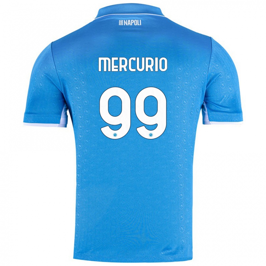 Criança Camisola Giovanni Mercurio #99 Celeiro Azul Principal 2024/25 Camisa Brasil