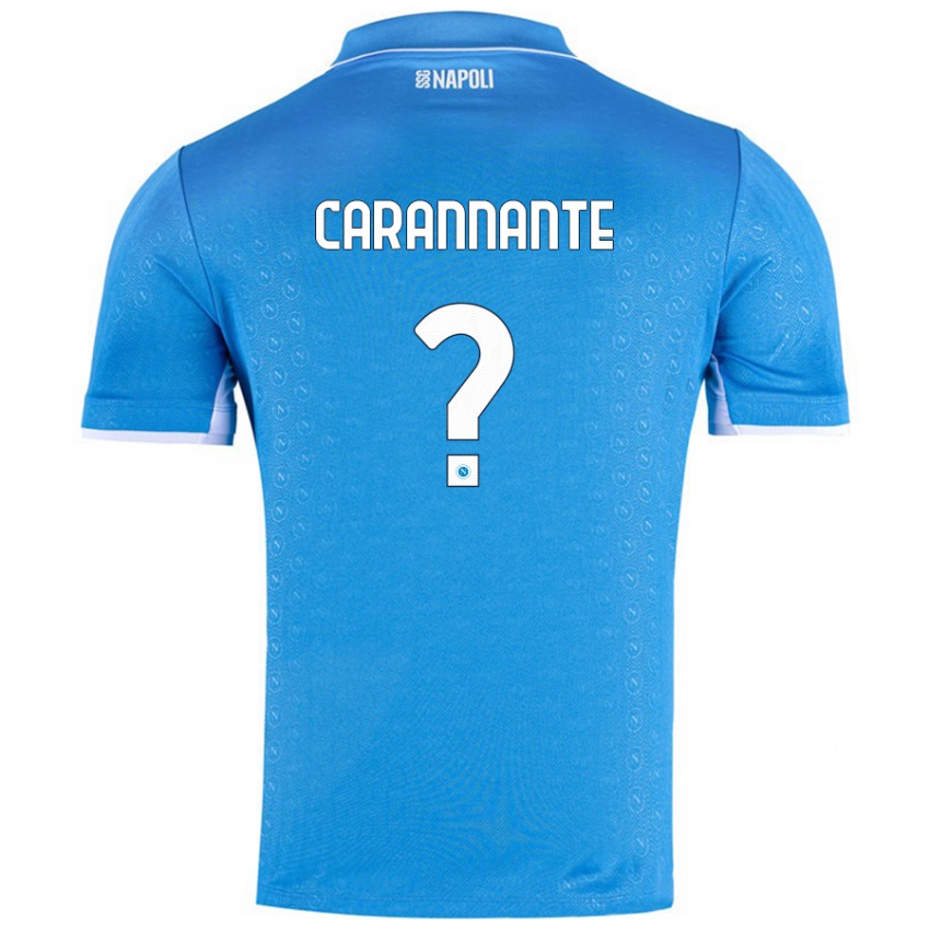 Criança Camisola Lorenzo Carannante #0 Celeiro Azul Principal 2024/25 Camisa Brasil