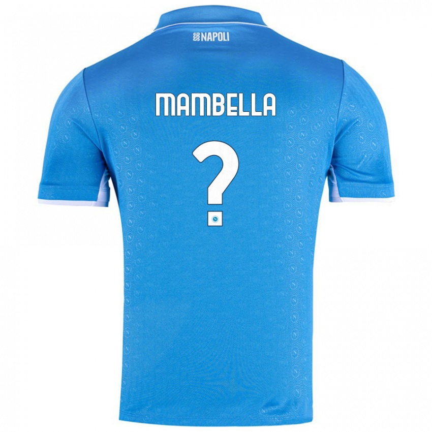 Criança Camisola Andrea Mambella #0 Celeiro Azul Principal 2024/25 Camisa Brasil