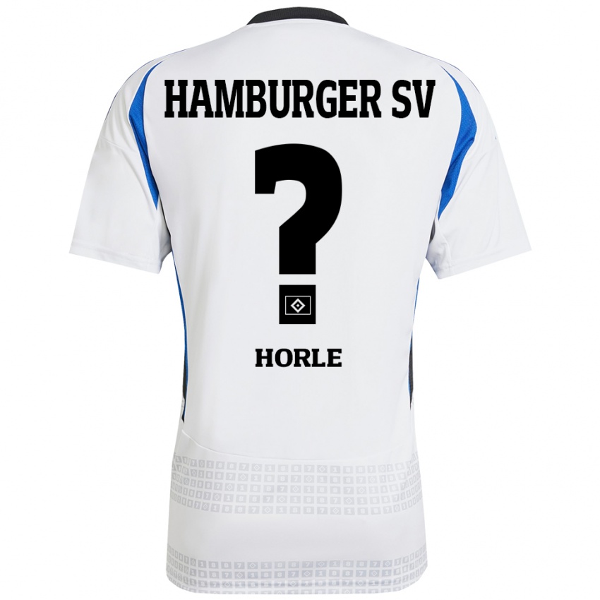 Criança Camisola Tim Niclas Hörle #0 Azul Branco Principal 2024/25 Camisa Brasil