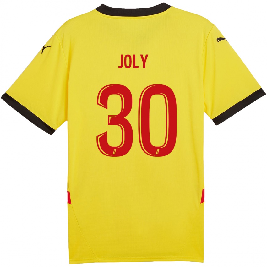 Criança Camisola Blandine Joly #30 Vermelho Amarelo Principal 2024/25 Camisa Brasil