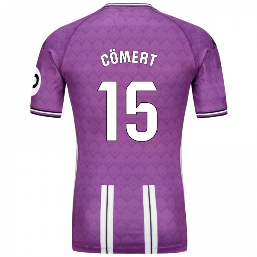 Criança Camisola Eray Cömert #15 Branco Roxo Principal 2024/25 Camisa Brasil