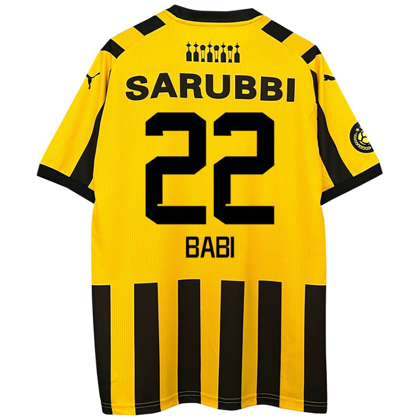 Criança Camisola Matheus Babi #22 Preto Amarelo Principal 2024/25 Camisa Brasil