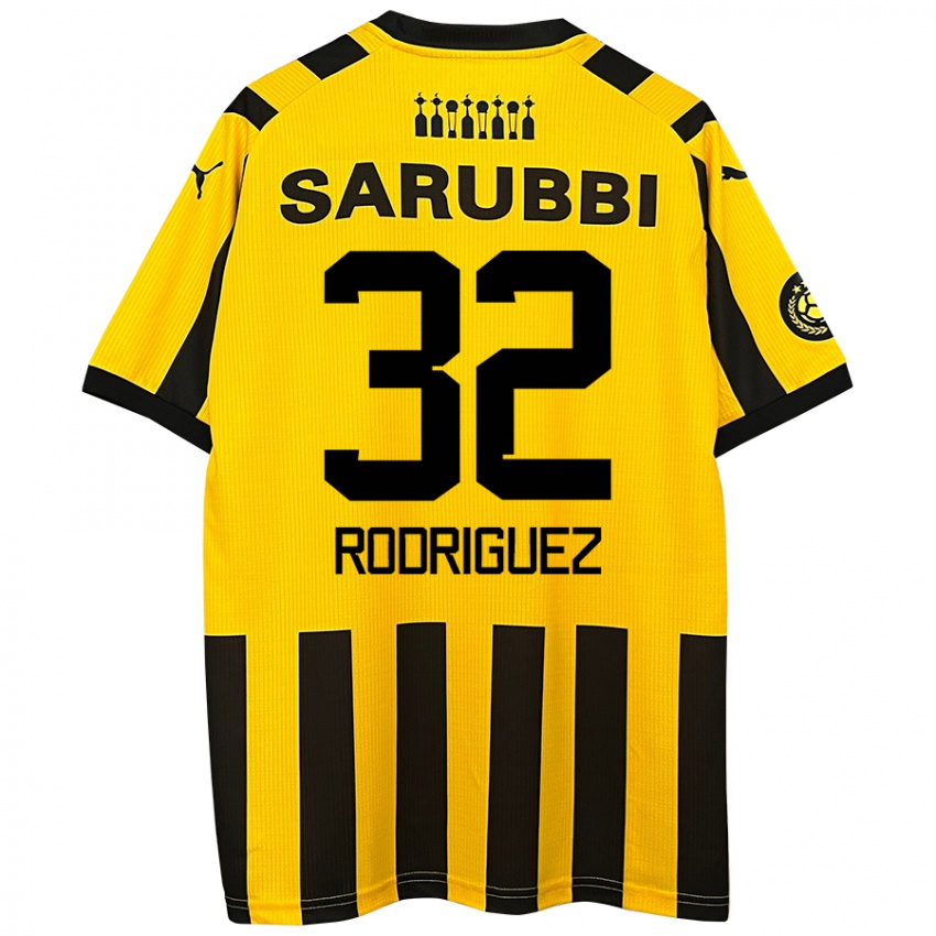 Criança Camisola Randall Rodríguez #32 Preto Amarelo Principal 2024/25 Camisa Brasil