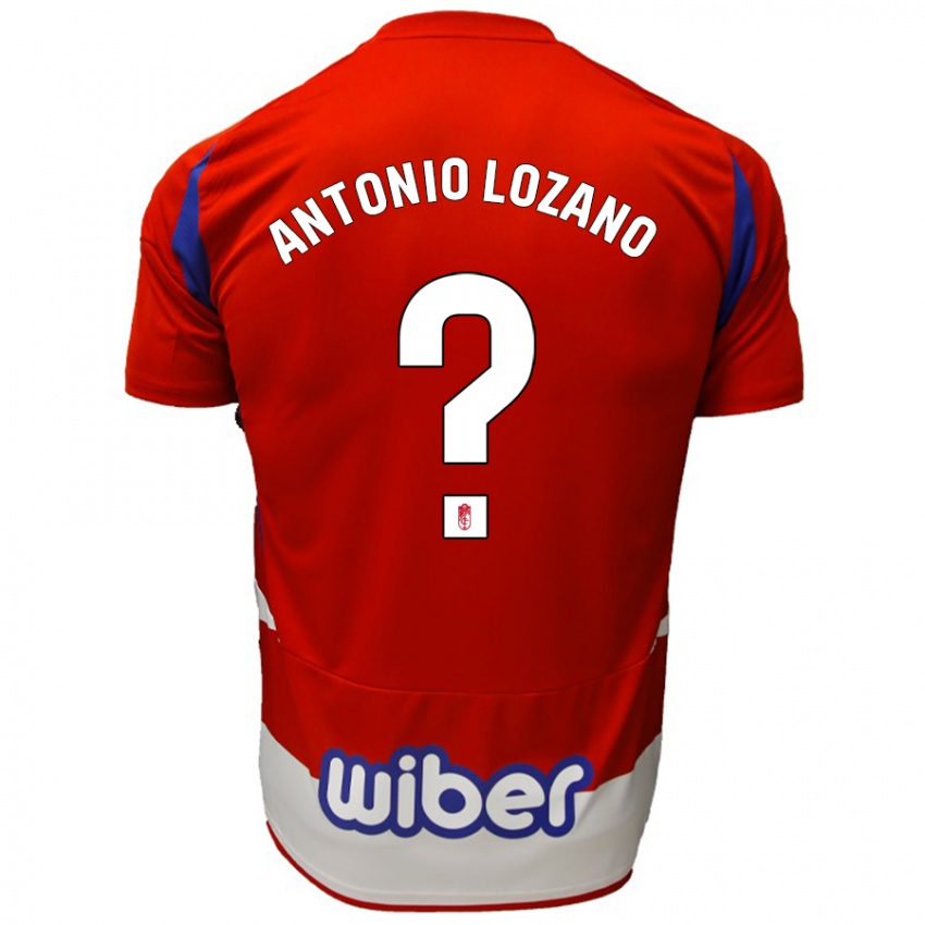 Criança Camisola José Antonio Lozano #0 Azul Vermelho Branco Principal 2024/25 Camisa Brasil