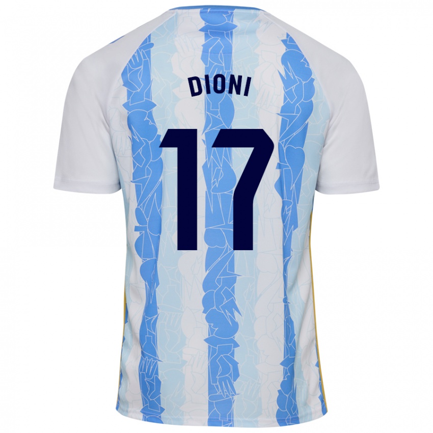 Criança Camisola Dioni #17 Azul Branco Principal 2024/25 Camisa Brasil