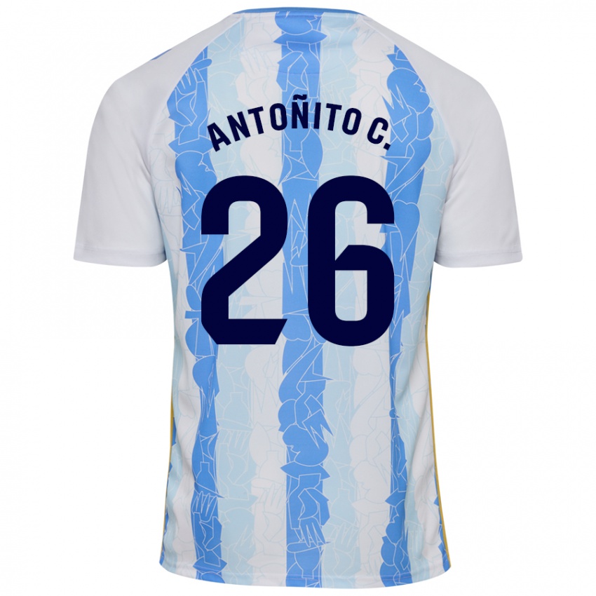 Criança Camisola Antonio Cordero #26 Azul Branco Principal 2024/25 Camisa Brasil