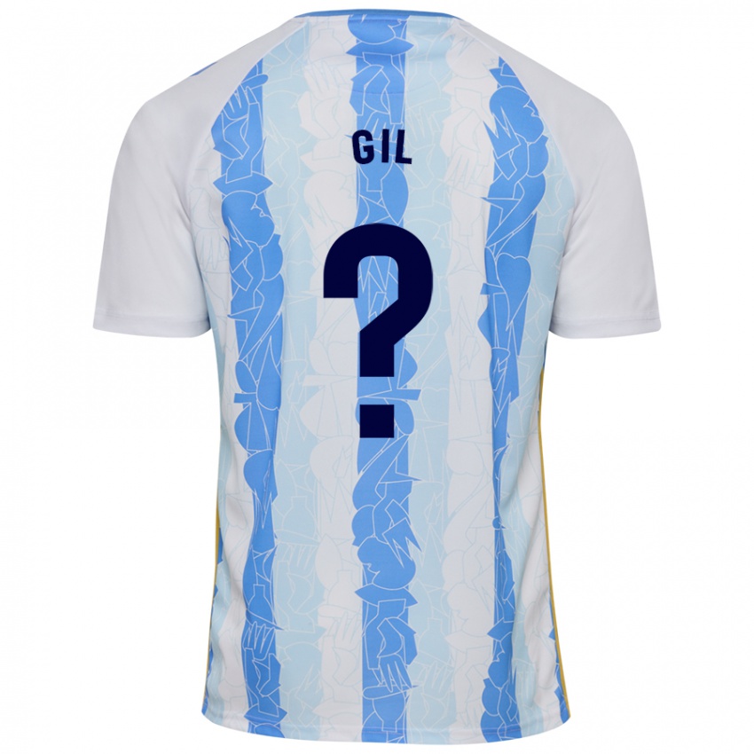 Criança Camisola José Gil #0 Azul Branco Principal 2024/25 Camisa Brasil