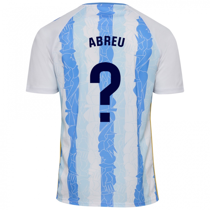 Criança Camisola Marco Abreu #0 Azul Branco Principal 2024/25 Camisa Brasil