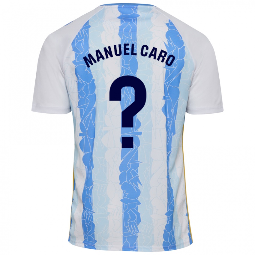 Criança Camisola José Manuel Caro #0 Azul Branco Principal 2024/25 Camisa Brasil