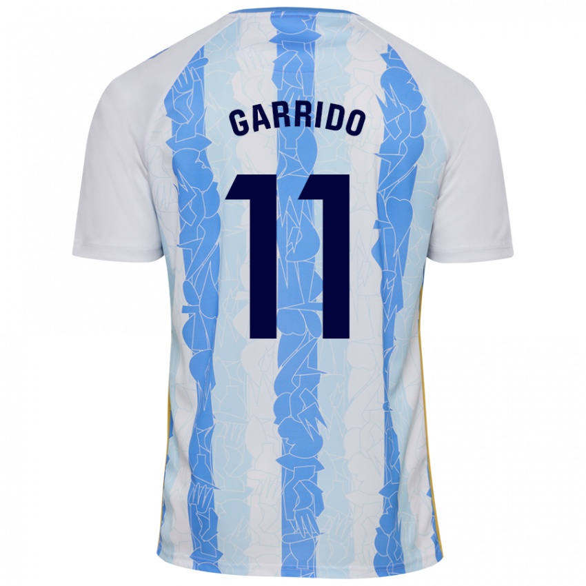 Criança Camisola Rafael Garrido #11 Azul Branco Principal 2024/25 Camisa Brasil