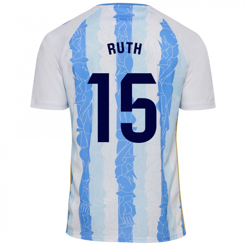 Criança Camisola Ruth #15 Azul Branco Principal 2024/25 Camisa Brasil