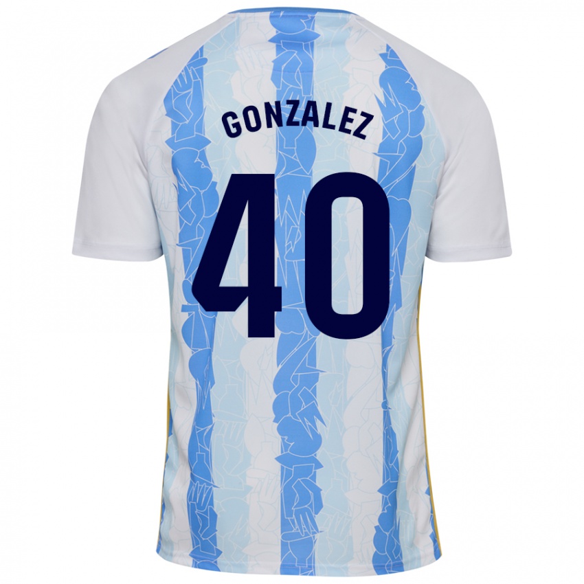 Criança Camisola Carol González #40 Azul Branco Principal 2024/25 Camisa Brasil