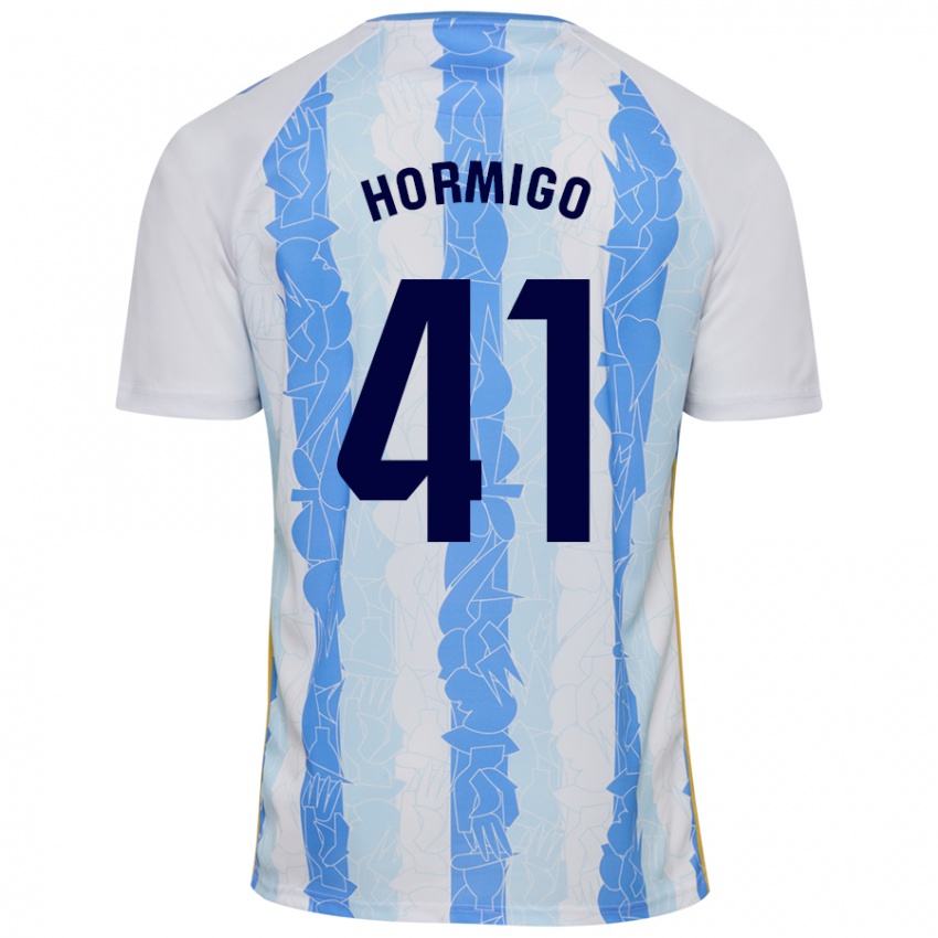 Criança Camisola Cintia Hormigo #41 Azul Branco Principal 2024/25 Camisa Brasil