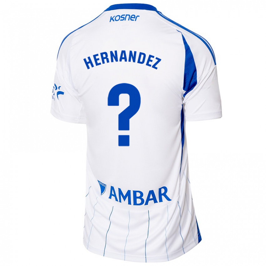 Criança Camisola Diego Hernández #0 Vermelho Branco Principal 2024/25 Camisa Brasil