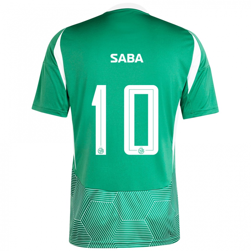 Criança Camisola Dia Saba #10 Branco Verde Principal 2024/25 Camisa Brasil