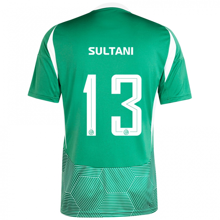 Criança Camisola Tomás Sultani #13 Branco Verde Principal 2024/25 Camisa Brasil