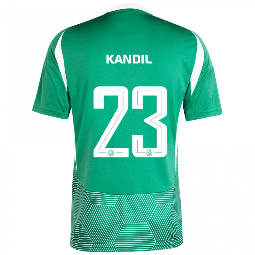 Criança Camisola Maor Kandil #23 Branco Verde Principal 2024/25 Camisa Brasil