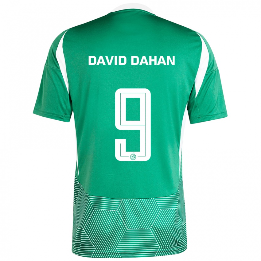 Criança Camisola Omer David Dahan #9 Branco Verde Principal 2024/25 Camisa Brasil