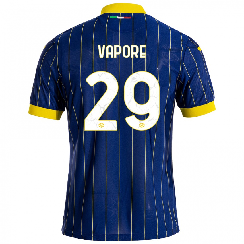 Criança Camisola Angelo Vapore #29 Azul Amarelo Principal 2024/25 Camisa Brasil