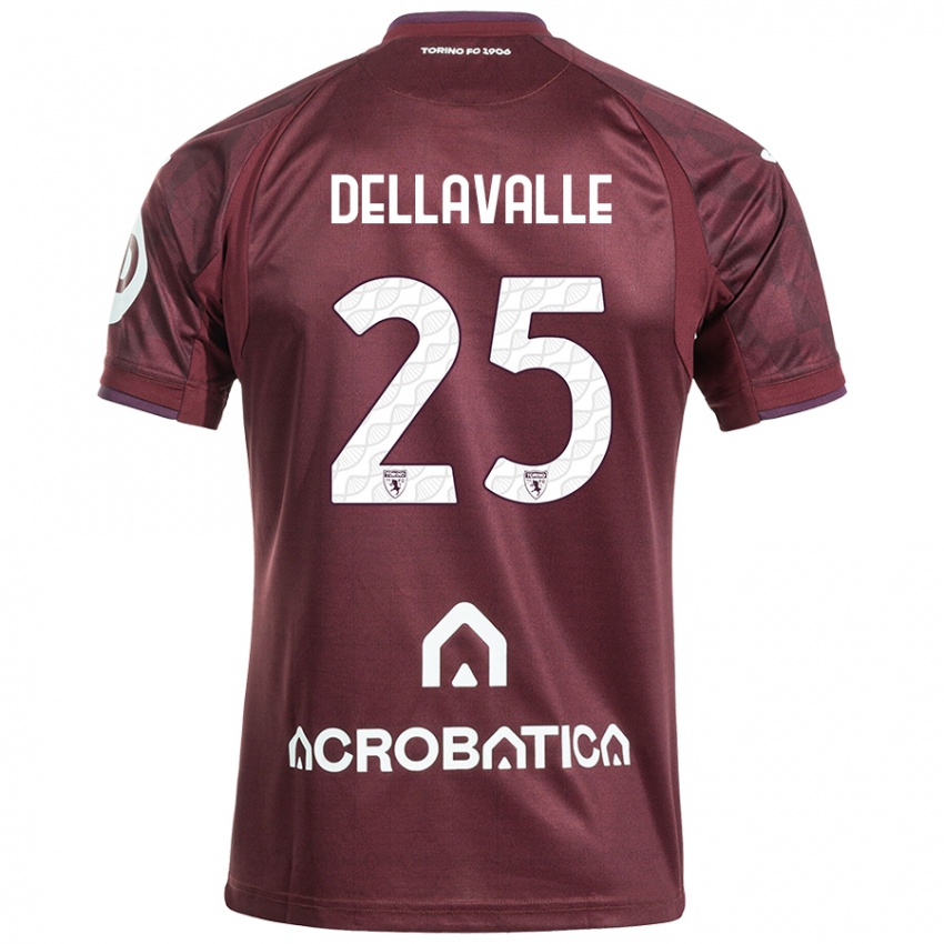 Criança Camisola Alessandro Dellavalle #25 Branco Castanho Principal 2024/25 Camisa Brasil