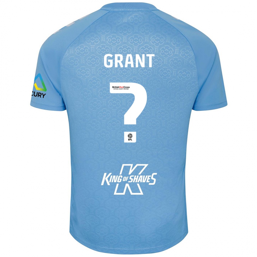 Criança Camisola Rio Grant #0 Azul Branco Principal 2024/25 Camisa Brasil