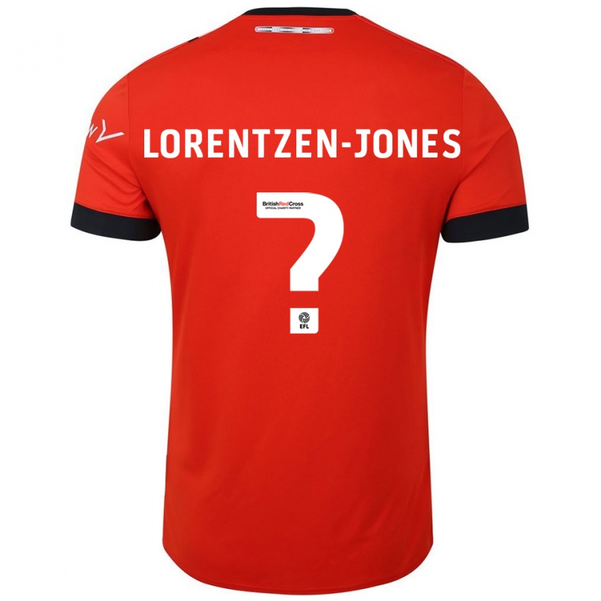 Criança Camisola Jack Lorentzen-Jones #0 Preto Laranja Principal 2024/25 Camisa Brasil