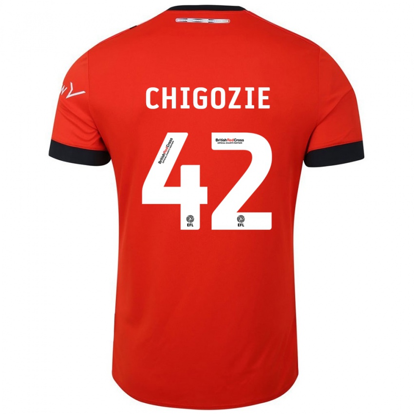 Criança Camisola Christian Chigozie #42 Preto Laranja Principal 2024/25 Camisa Brasil