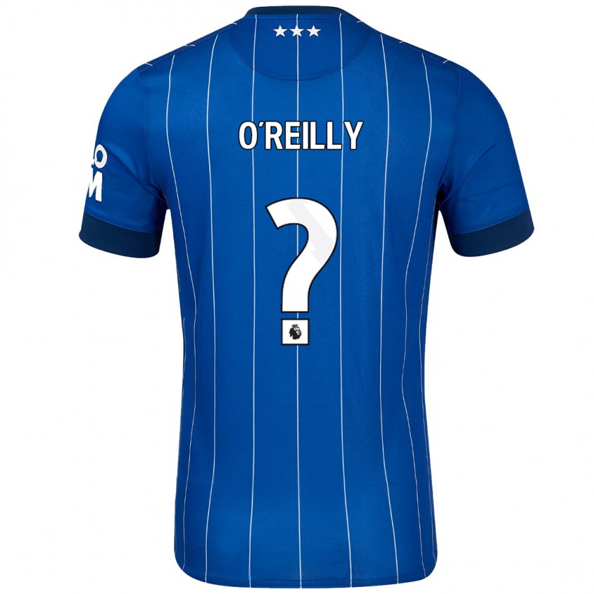 Criança Camisola Connor O'reilly #0 Azul Marinho Principal 2024/25 Camisa Brasil