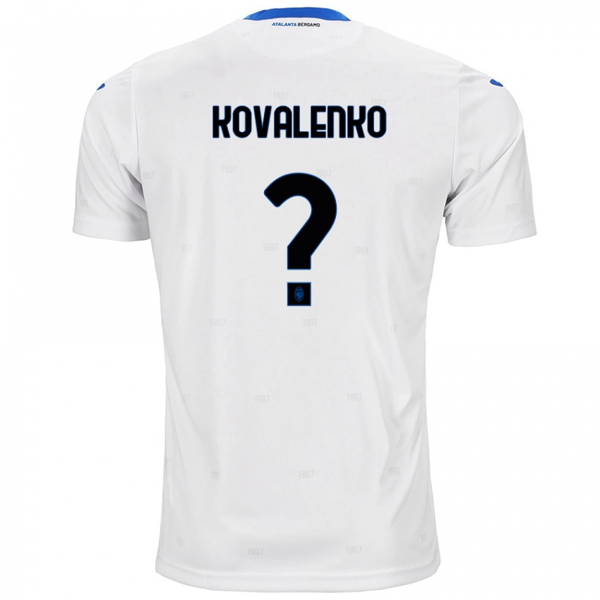 Criança Camisola Viktor Kovalenko #0 Branco Alternativa 2024/25 Camisa Brasil