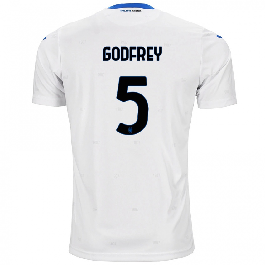 Criança Camisola Ben Godfrey #5 Branco Alternativa 2024/25 Camisa Brasil